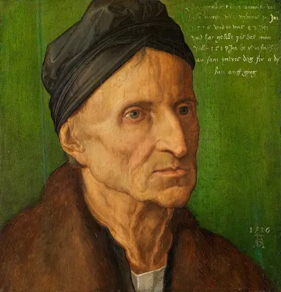 Portrait of Michael Wolgemut Albrecht Durer